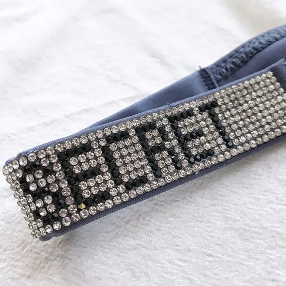 INTIMO SECRETS Women’s Sexy Rhinestone Low-Waist Thong Panties