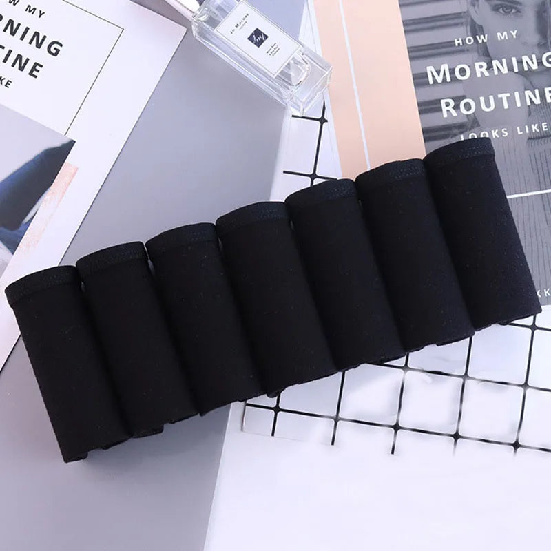 7Pcs/Lot Cotton Panties for Women Plus Size Underwear Comfortable Briefs Girls Female Underpants Sexy Lingeries Intimates M-4XL