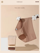 INTIMO SECRETS 4PCS High Waist Cotton Panties – Plus Size Women’s Lingerie 4XL