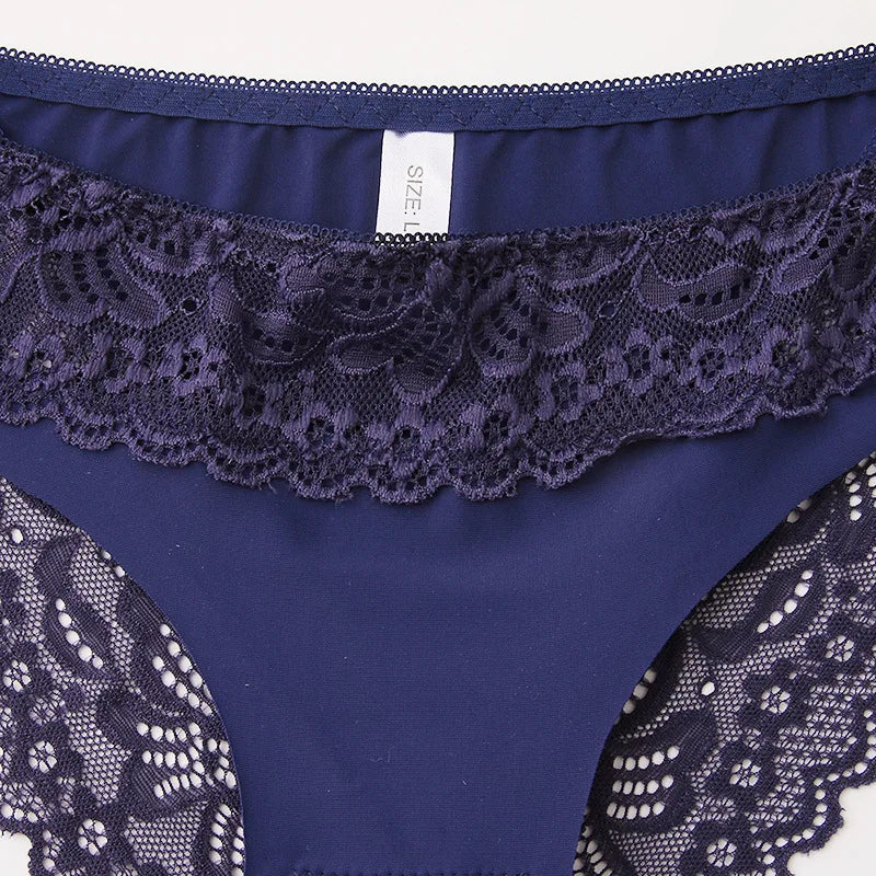 INTIMO SECRETS 3PCS Lace Shaper Panties – Plus Size Women 2XL Lingerie