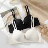 Seamless Underwear for Women with Small Breasts, Push-up Bras That Enhance The Appearance of Large Breasts Without Underwires