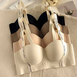 INTIMO SECRETS Women’s Seamless Wire-Free Bra & Brief Set – Scarless Comfort for Small Breasts