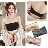 Sexy Strapless Lingerie for Women Tube Top Underwear Soild Color Seamless Invisible Bralette Female Backless Bras Crop Tank Top