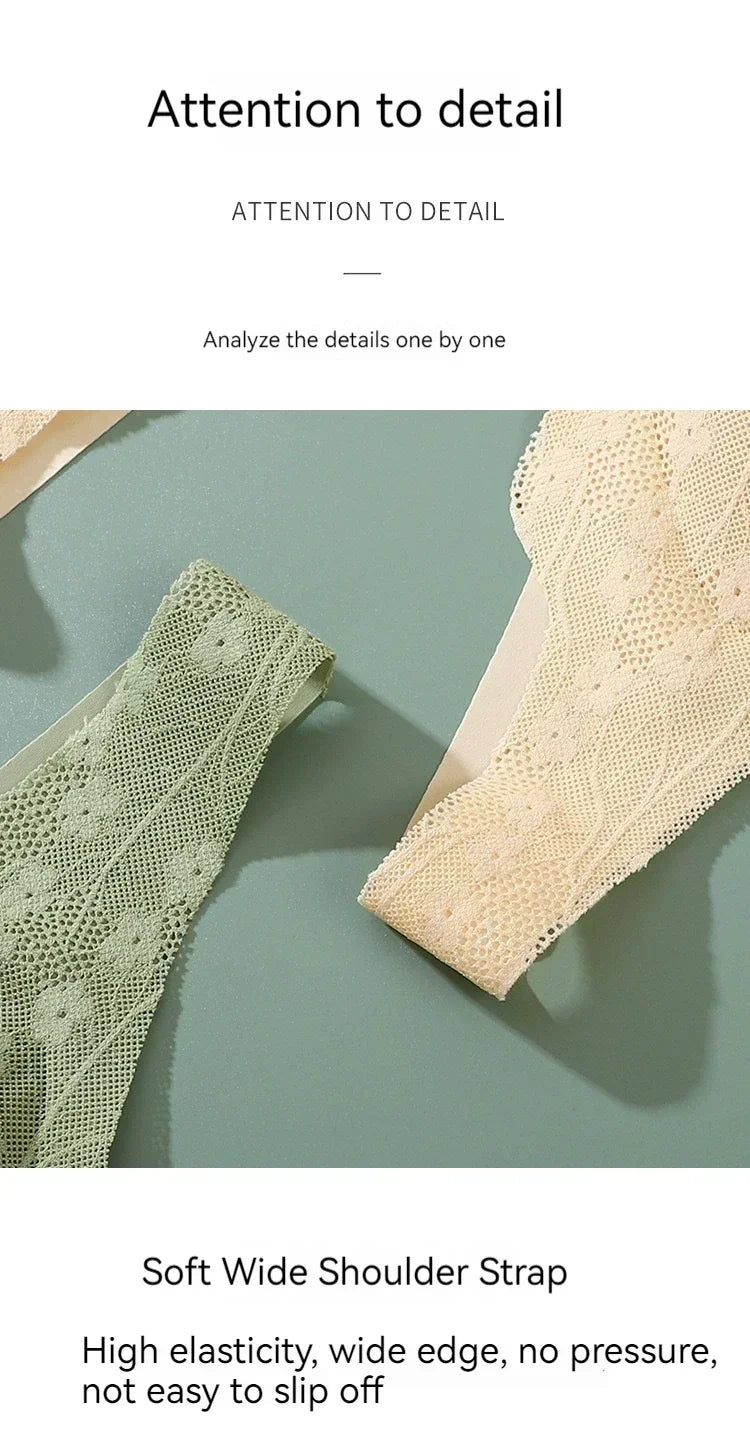 INTIMO SECRETS Women’s Lace Push-Up Bra – Seamless Cordless Active Corset