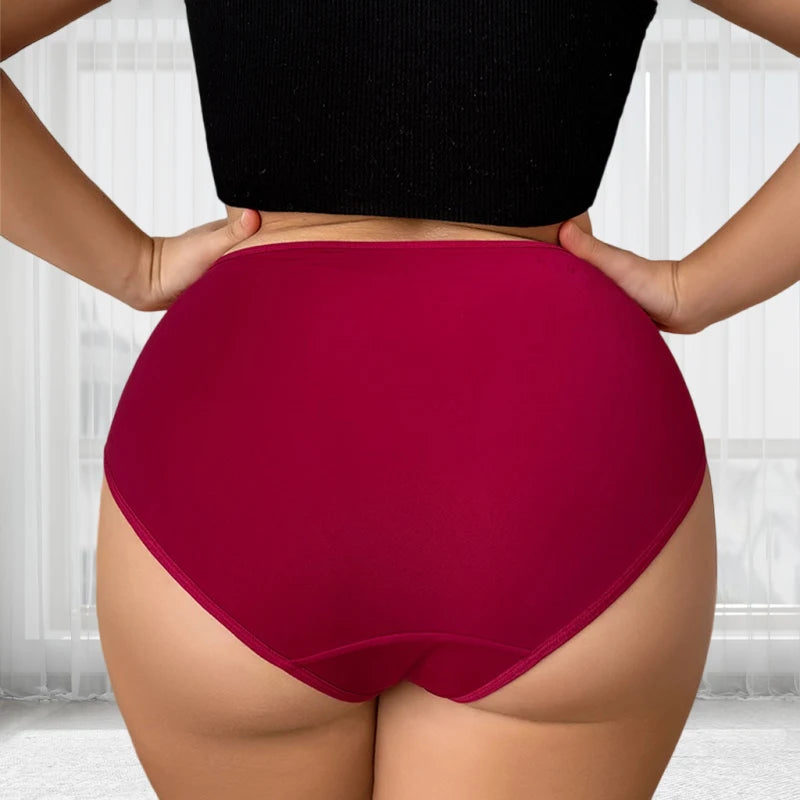 INTIMO SECRETS Plus-Size Mid-Waist Floral Panties 1XL-4XL