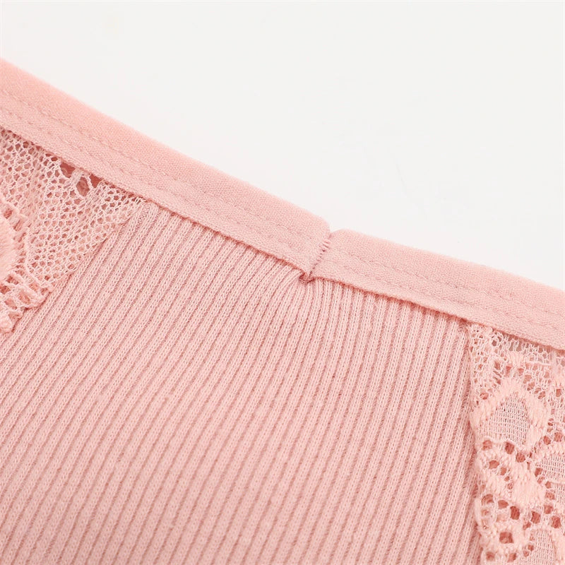 INTIMO SECRETS Cotton Lace G-String – Sexy Women’s Thong Panties S-XL