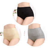 INTIMO SECRETS 3PCS High Waist Cotton Panties – Plus Size Women’s Lingerie