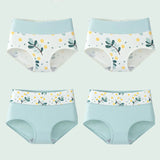 INTIMO SECRETS 4PCS High Waist Cotton Panties – Plus Size Women’s Lingerie