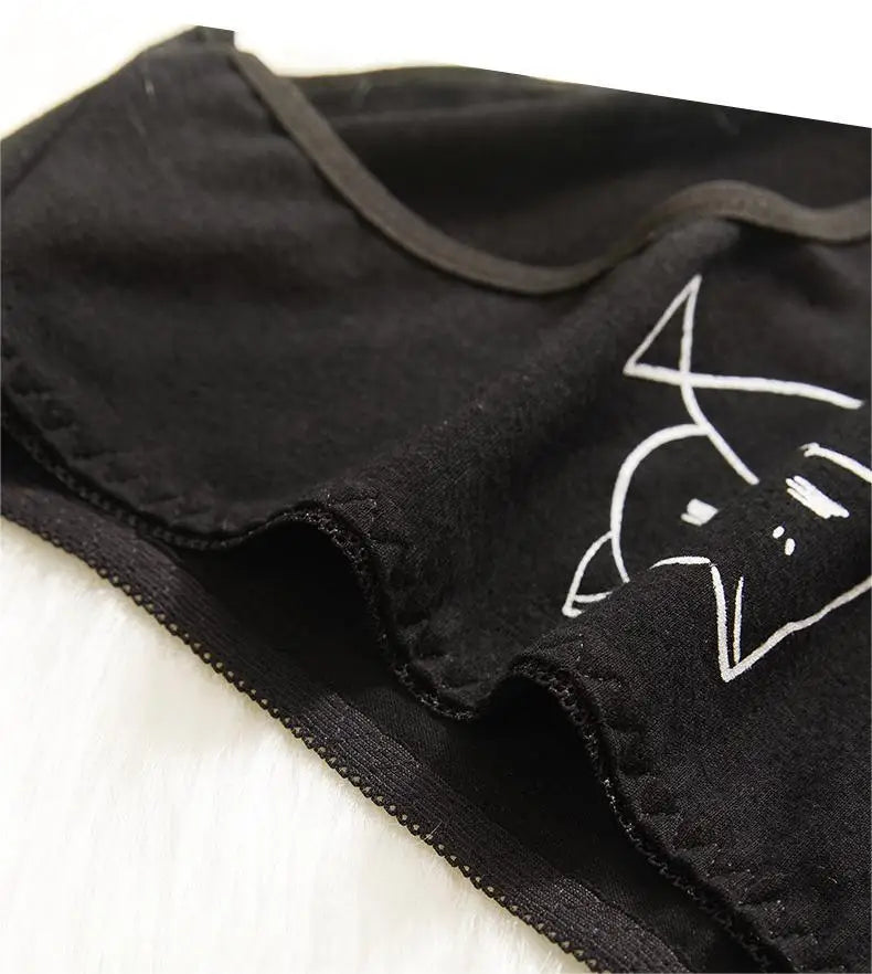 INTIMO SECRETS 3PCS Cartoon Print Cotton Panties – Plus Size Women’s Lingerie