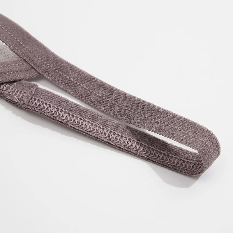 INTIMO SECRETS 2PCS Mesh Thongs – Transparent Seamless G-String Underwear for Women S-XL