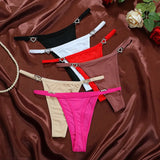 INTIMO SECRETS Women’s Low-Rise Heart Decoration G-String Thong