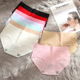 INTIMO SECRETS Plus Size Women’s Panties – Breathable Silk Satin 4PCS