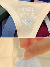 INTIMO SECRETS Ruffles Seamless Thong – Invisible T-Back Underwear for Women