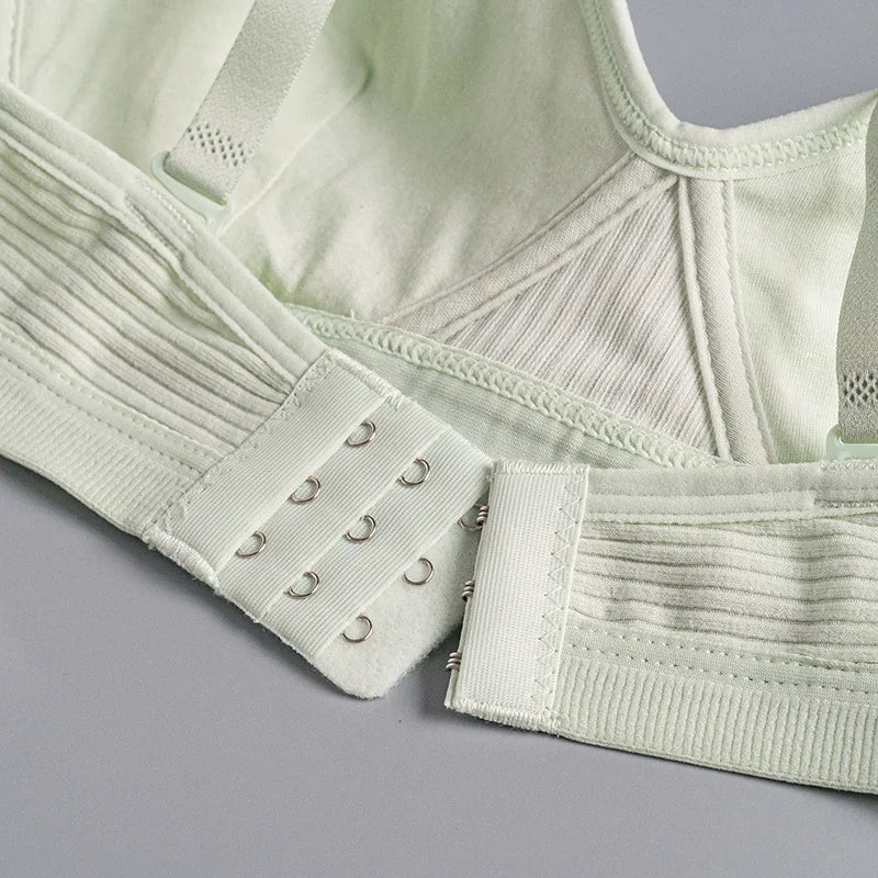 INTIMO SECRETS Cotton Seamless Push-Up Bra – Soft Comfortable Bralette