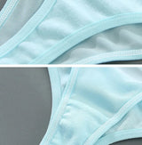 INTIMO SECRETS Transparent Hollow-Out G-String – Traceless Sexy Thong with Cotton Crotch