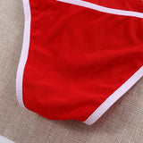 INTIMO SECRETS Sexy Halter Bikini Set - Push-Up Padded Swimsuit Brief