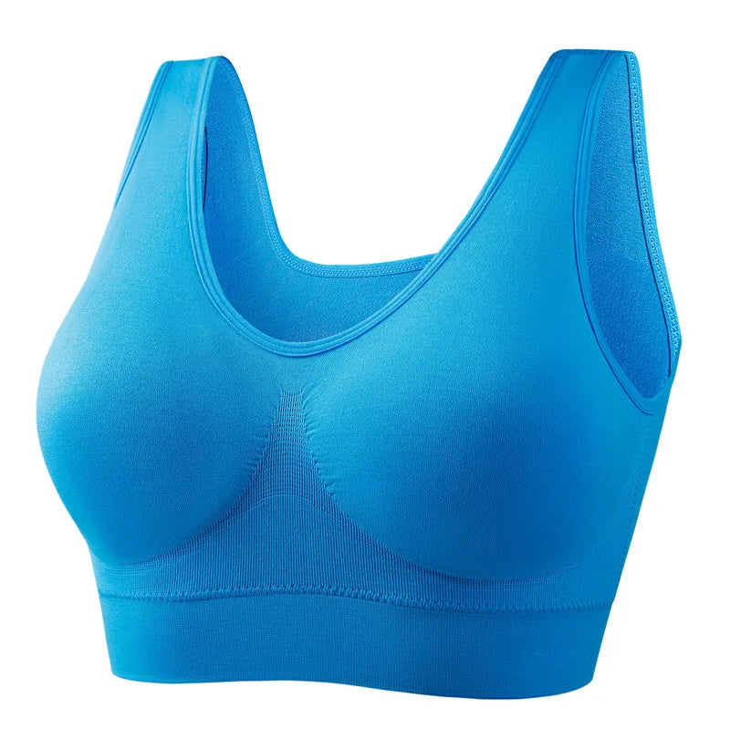 INTIMO SECRETS Wireless Sports Bra – Comfortable Gym & Running Top