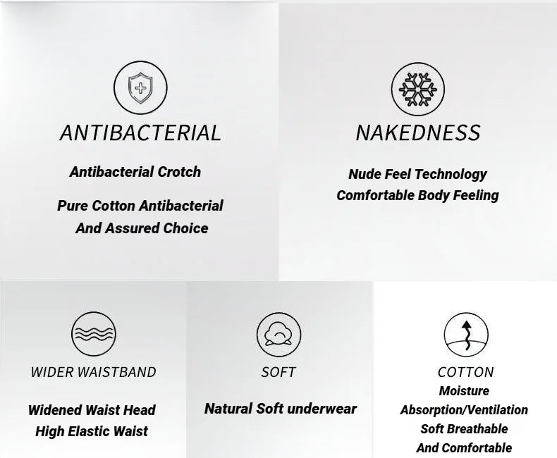 Women'S Modal Panties Seamless Underwear Cotton Breathable Female Underpants Girls Briefs Plus Size Sexy Intimates Lingerie