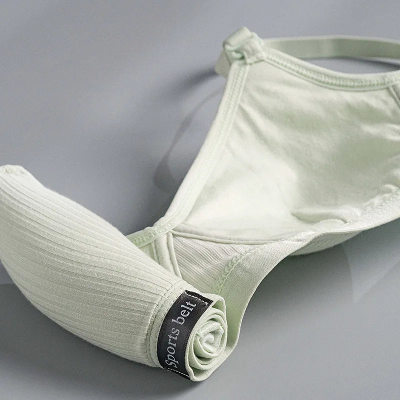 INTIMO SECRETS Cotton Seamless Push-Up Bra – Soft Comfortable Bralette