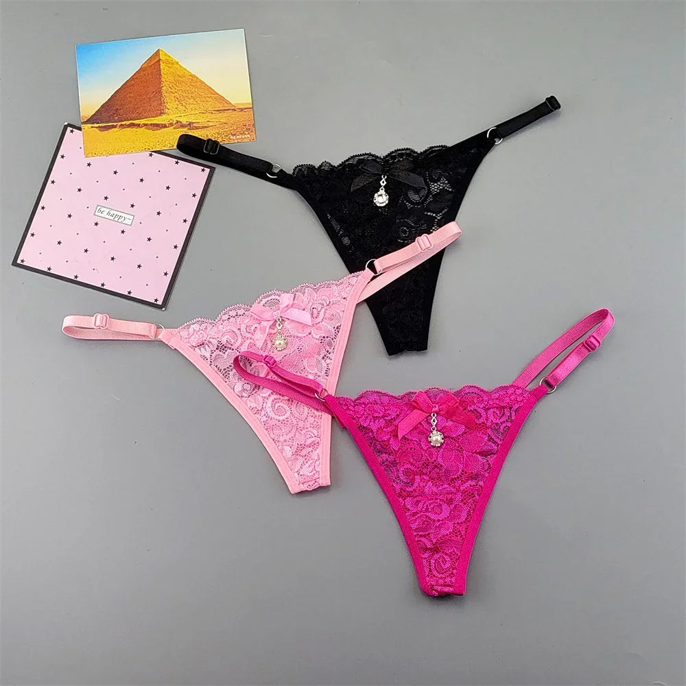 INTIMO SECRETS Seamless Ice Silk G-String – Invisible No-Show Sexy Thong