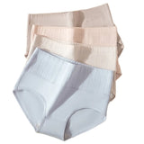 INTIMO SECRETS 4PCS High Waist Cotton Panties – Plus Size Women’s Lingerie