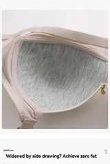 New Non-magnetic Thin Cup Glossy Fat Mm Bra Large Size No Underwire Comfortable Breathable Gathered Women's Underwear