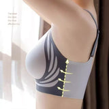 INTIMO SECRETS Plus Size Super Gather Push-Up Bra – Soft Seamless Support