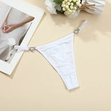 INTIMO SECRETS Women’s Low-Rise Heart Decoration G-String Thong