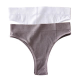 INTIMO SECRETS 2PCS Sexy Thongs – Seamless G-String Underwear for Women