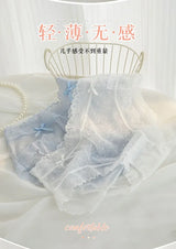 INTIMO SECRETS Women’s L-XL Sexy Lace Low-Waist Seamless Panties