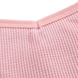 INTIMO SECRETS Women’s Cotton Thongs 3-Pack – Low-Rise Waffle G-String T-Back Panties S-XL