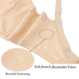 INTIMO SECRETS Plus Size Wireless Full-Coverage Bra – Soft & Breathable