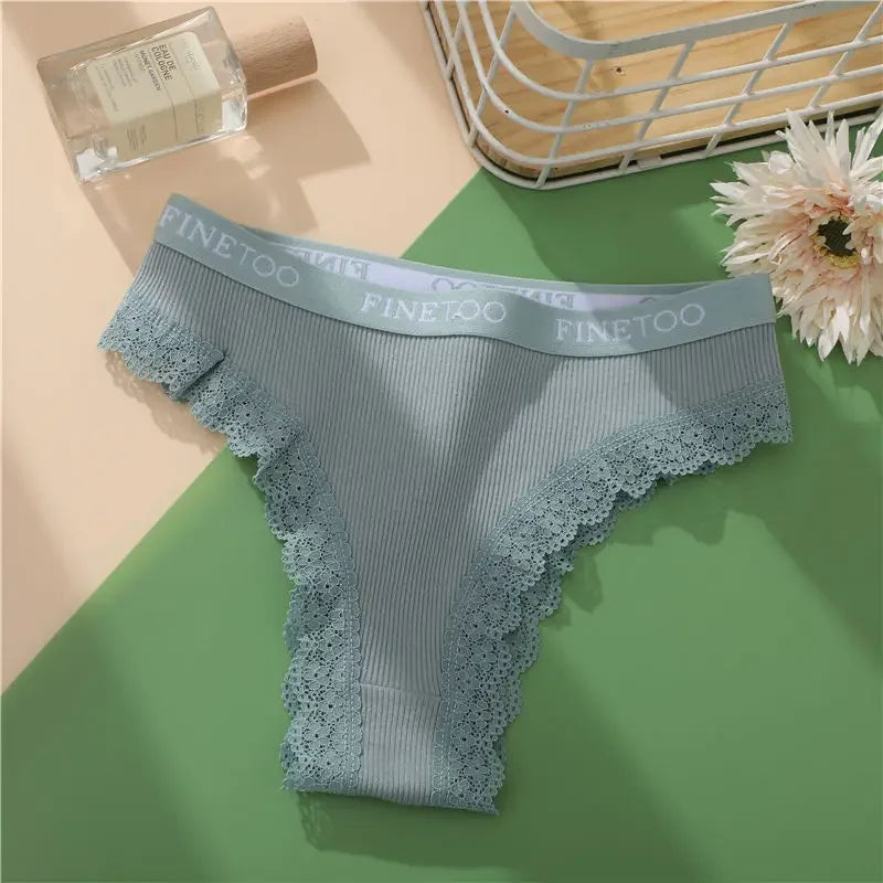 INTIMO SECRETS 3-Pack Cotton Brazilian Panties – Low Rise Plus Size Women