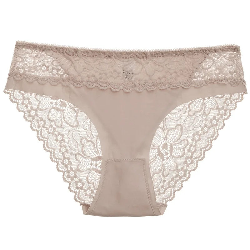 INTIMO SECRETS 3PCS Lace Shaper Panties – Plus Size Women 2XL Lingerie