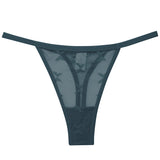 INTIMO SECRETS 2PCS Mesh Thongs – Transparent Seamless G-String Underwear for Women S-XL