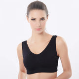 INTIMO SECRETS Wireless Sports Bra – Comfortable Gym & Running Top