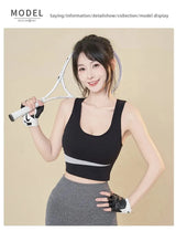 INTIMO SECRETS Women’s High-Impact Sports Bra – Large Size Wire-Free Yoga & Running Top