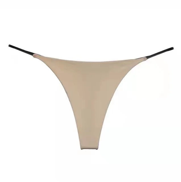 INTIMO SECRETS Ruffle Seamless G-String – Sexy Invisible Wave Thong