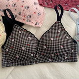 INTIMO SECRETS Girls’ Cartoon Push-Up Active Bra – Comfortable & Breathable Sports Top