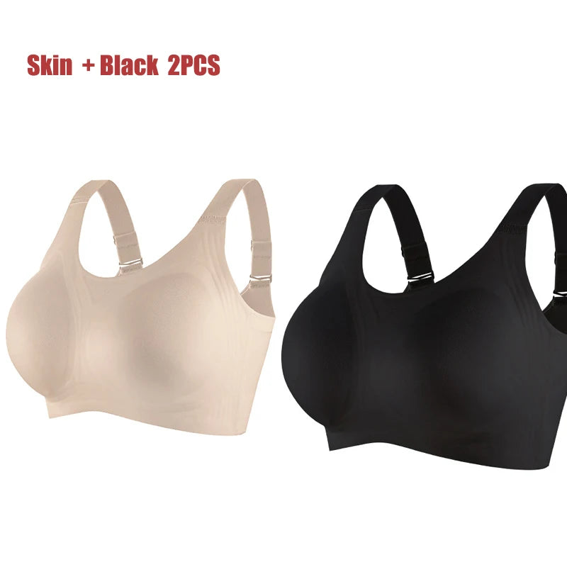 INTIMO SECRETS Ultra-Thin Anti-Sagging Wireless Sexy Gathering Bra