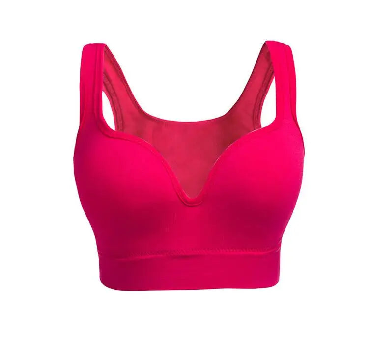 INTIMO SECRETS Wireless Sports Bra – Comfortable Gym & Running Top