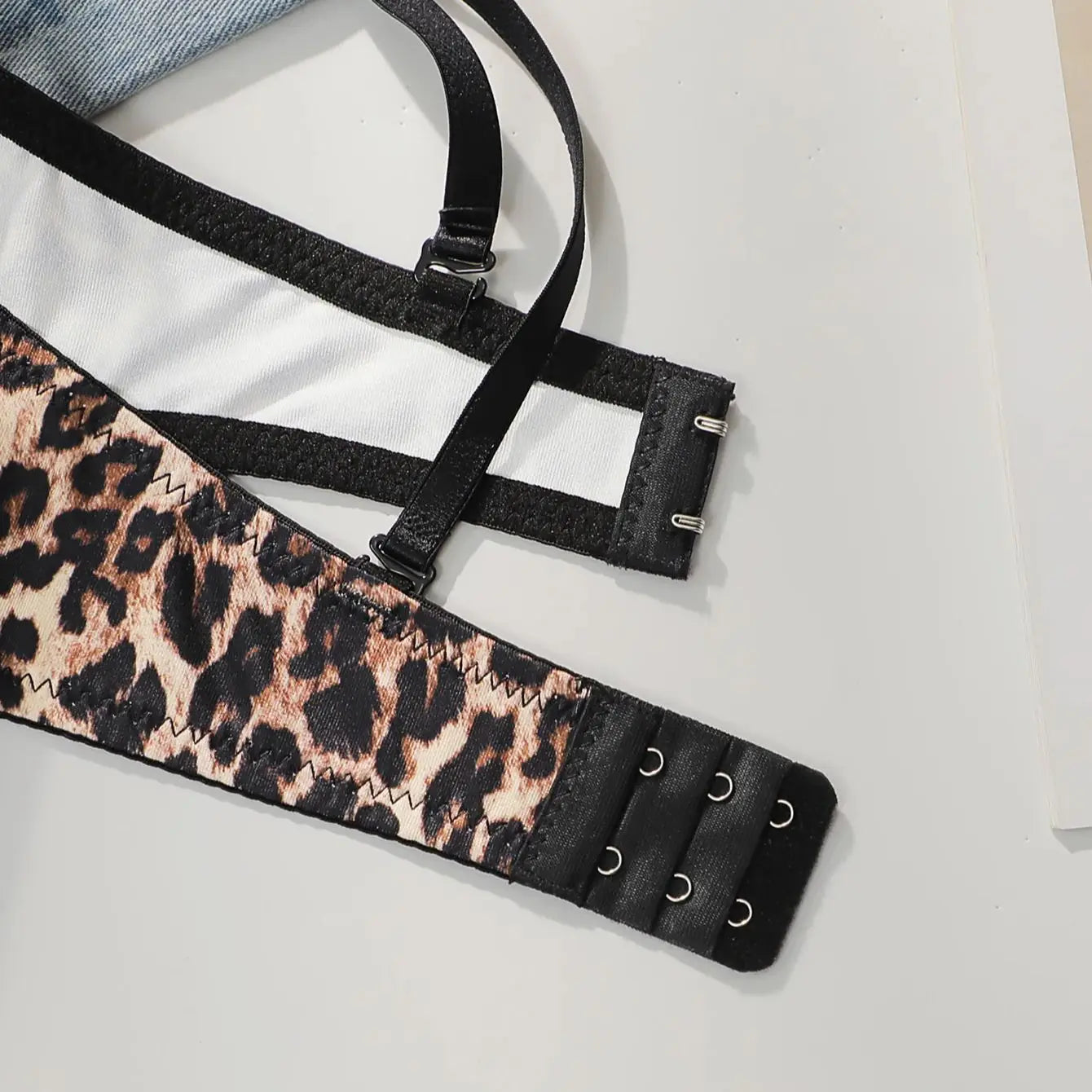 INTIMO SECRETS Leopard Print Push-Up Bra – B C Cup Comfortable