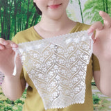 1/2Pcs Women Lace Invisible Mock Camisole Wrapped Chest Overlay Bra Quick Easy Clip-on Insert Wrapped Chest Panel Cover