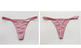 INTIMO SECRETS Cotton Thong – Sexy Low-Waist G-String Underwear for Women
