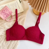 INTIMO SECRETS Hot Girl Furry Bra – Comfortable Japanese-Style Back Design