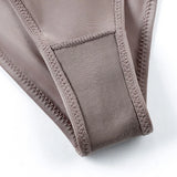 INTIMO SECRETS Ice Silk Thongs – Seamless Low-Waist G-String Underwear for Women