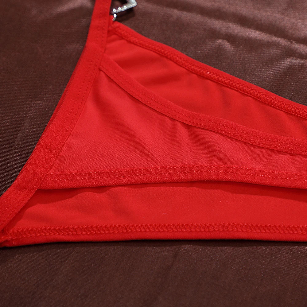 INTIMO SECRETS Sexy Heart Decor G-String - Elegant Lace Mesh Lingerie