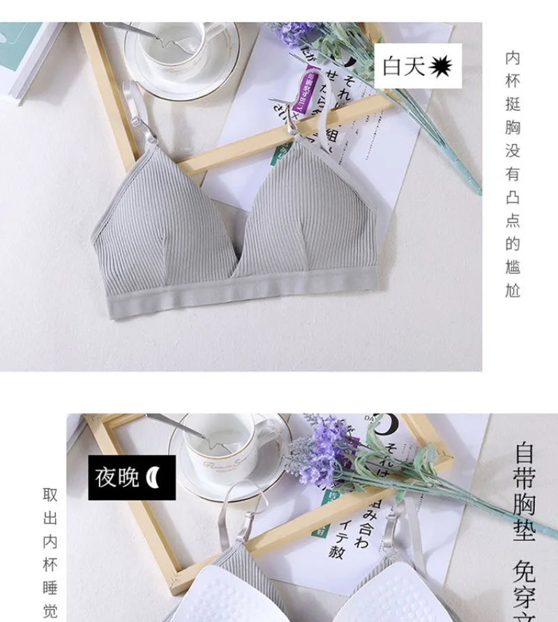 INTIMO SECRETS Women’s Triangle Cup Yoga Sports Bra – Adjustable Beauty Back Vest