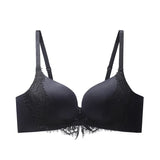 INTIMO SECRETS Women’s Lace Bra – Push-Up, Everyday Wireless Underwear