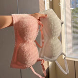 INTIMO SECRETS Hot Girl Furry Bra – Comfortable Japanese-Style Back Design
